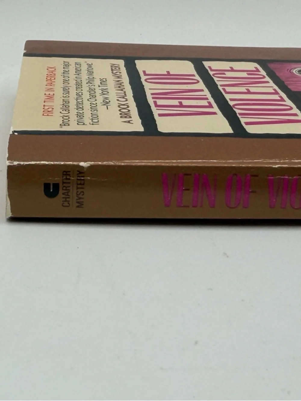 Vein of Violence by William Campbell Gault Paperback Book 1965 Edition